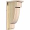 Ekena Millwork Alpine Rough Sawn Corbel w/Backplate, Douglas Fir, 8"W x 12"D x 24"H COR08X12X24ALP01RDF - alternate 1
